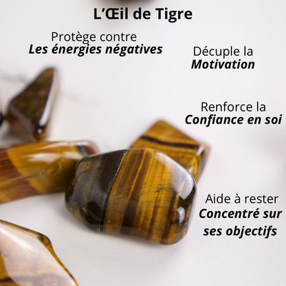 Bougie Protectrice - Œil de Tigre Bergamote